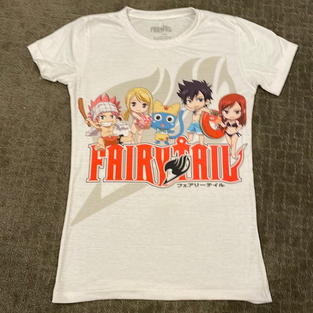 Fairytail amimae Tee, sz S Hiro Mashima